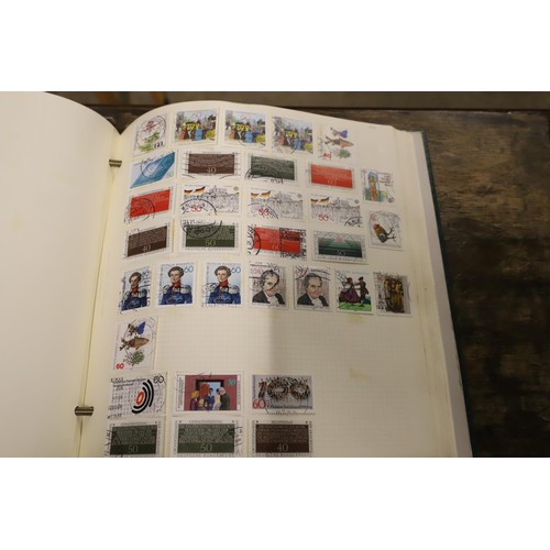 408 - Stamps - Germany album and well filled stock book