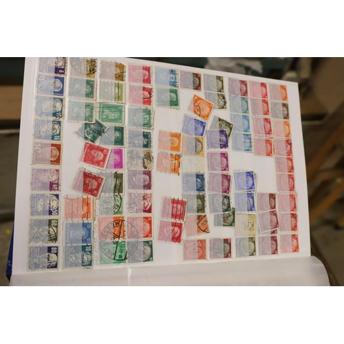 408 - Stamps - Germany album and well filled stock book