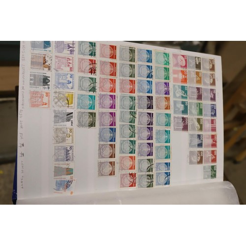 408 - Stamps - Germany album and well filled stock book