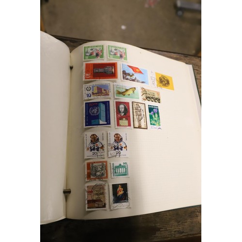 408 - Stamps - Germany album and well filled stock book