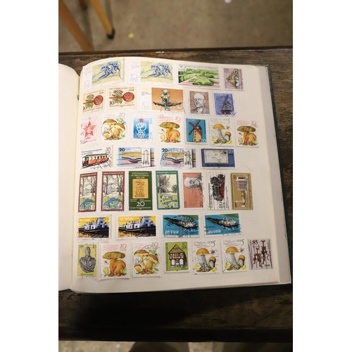 408 - Stamps - Germany album and well filled stock book