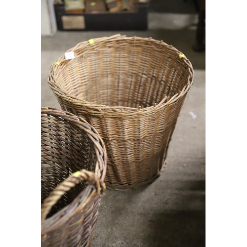 436 - 2 log baskets