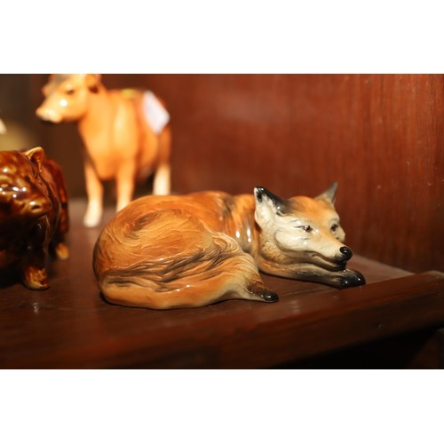 442 - 7 mixed animal ornaments