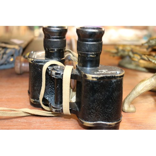 476 - Pair of antique binoculars