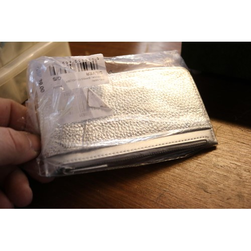 497 - New Ted Baker silver purse