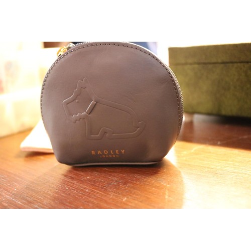 498 - New Radley London grey coin purse