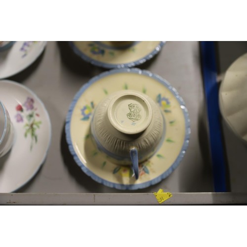 555 - Qty of Shelley Hanley part tea sets