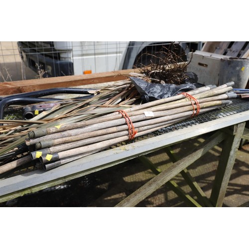 12 - Bundle of drain rods