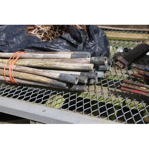 12 - Bundle of drain rods