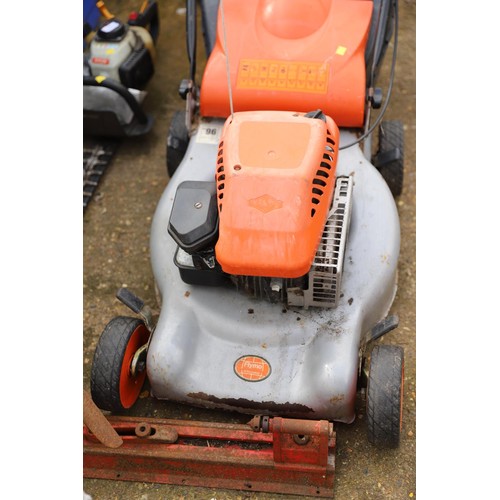 25 - Flymo petrol lawnmower