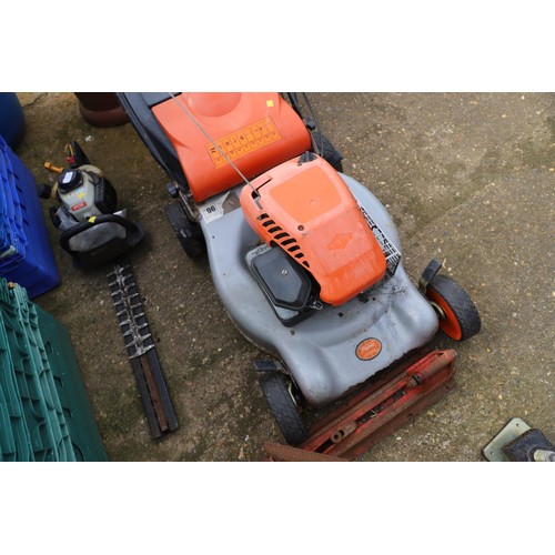 25 - Flymo petrol lawnmower