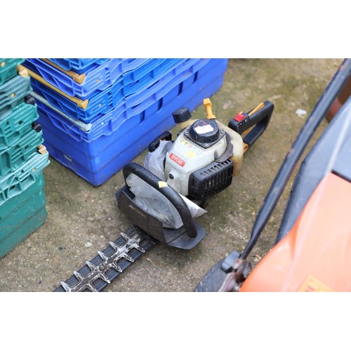 27 - Ryobi petrol hedge trimmer