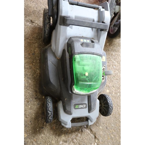 97 - Ego power mower LM2000E cordless with battery & charger - warranted until 12 noon Tuesday following ... 