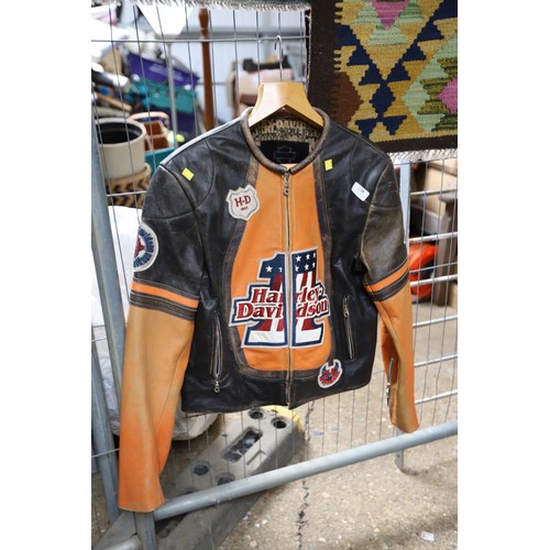 138 - Harley Davidson leather jacket