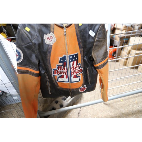 138 - Harley Davidson leather jacket