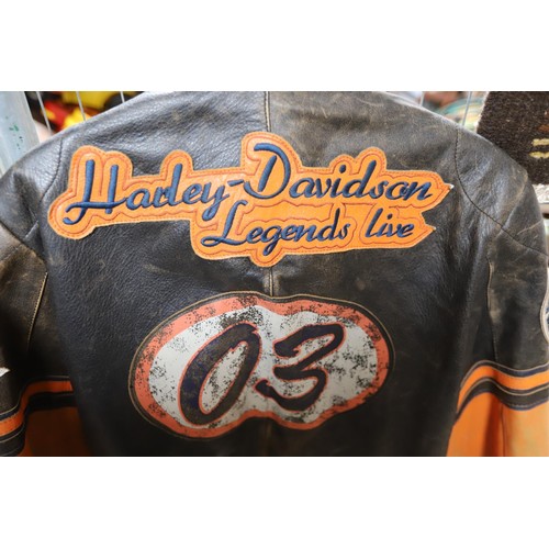 138 - Harley Davidson leather jacket