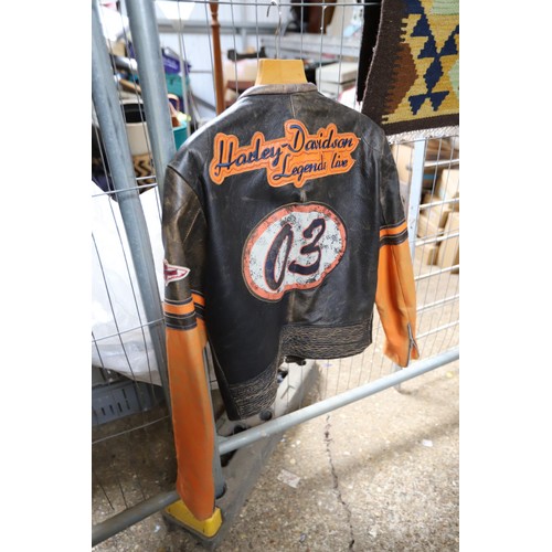 138 - Harley Davidson leather jacket