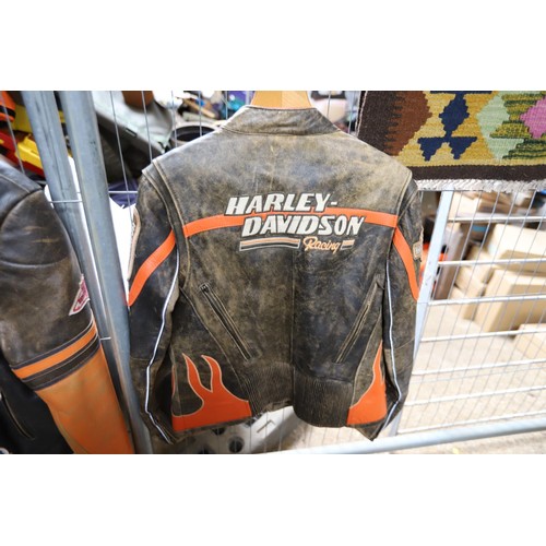 139 - Harley Davidson leather jacket