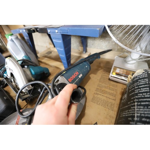 174 - Bosch GWS 21-230H, 9 inch angle grinder, 110v - warranted until 12 noon Tuesday following the above ... 