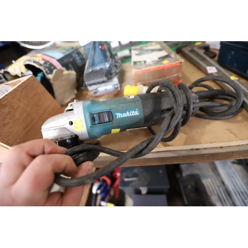 178 - 110v angle grinder - Makita - warranted until 12 noon Tuesday following the above sale