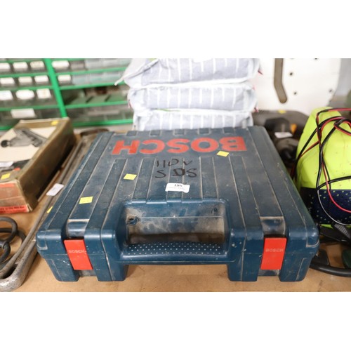 186 - Bosch 110v SDS drill - warranted until 12 noon Tuesday following the above sale