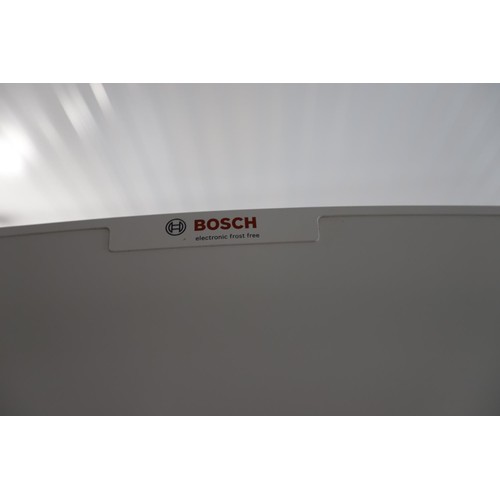 242 - Bosch fridge freezer - warranted until 12 noon Tuesday following the above sale