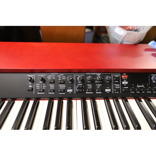 270 - Nord grand hammer action digital piano with cables - warranted until 12 noon Tuesday following the a... 