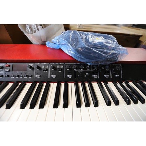 270 - Nord grand hammer action digital piano with cables - warranted until 12 noon Tuesday following the a... 