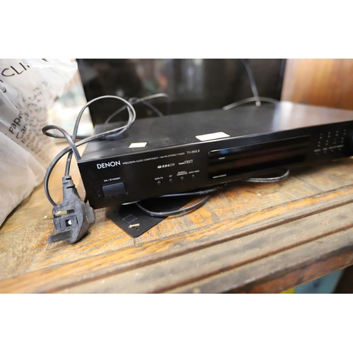 311 - Denon AM/FM stereo tuner - warranted until 12 noon Tuesday following the above sale