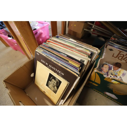 318 - 2 boxes of records