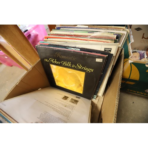 318 - 2 boxes of records