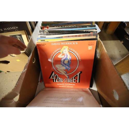 318 - 2 boxes of records