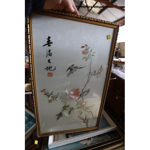 334 - Qty of various framed pictures/paintings