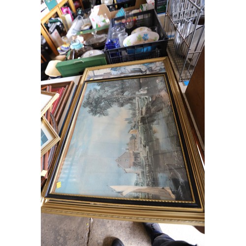 334 - Qty of various framed pictures/paintings