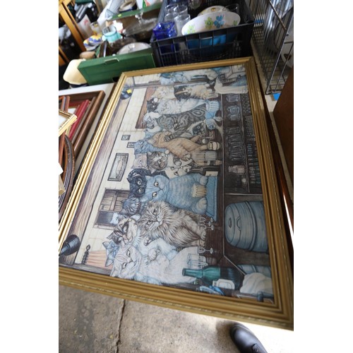 334 - Qty of various framed pictures/paintings