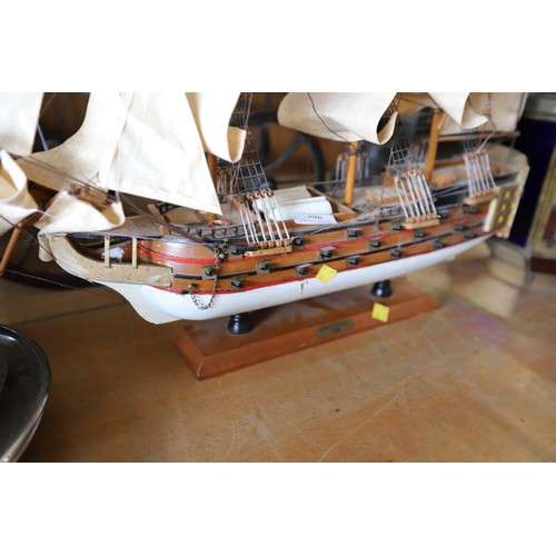 396 - model of H.M.S victory 1758