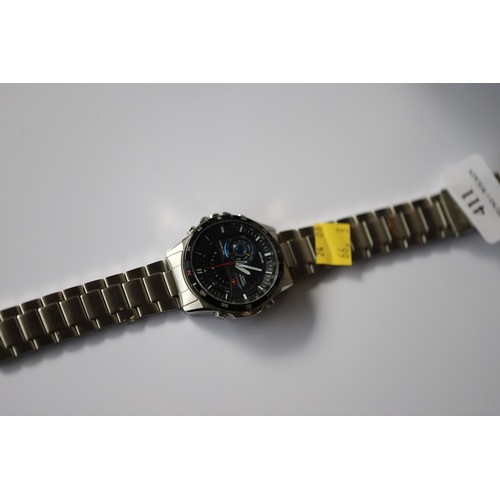 411 - Casio edifice watch - strap a/f