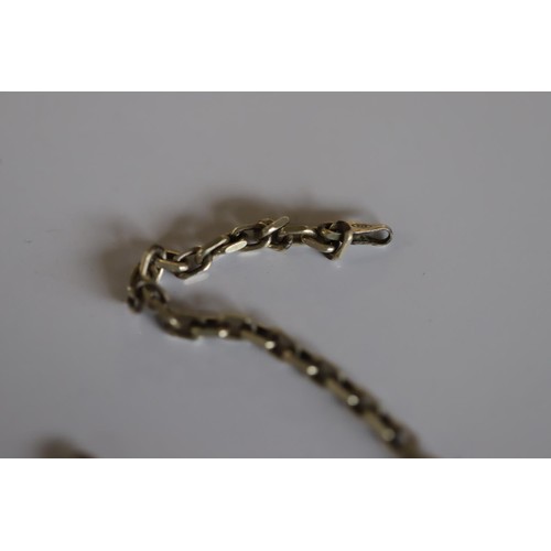 419 - Silver chain - 13.2gms