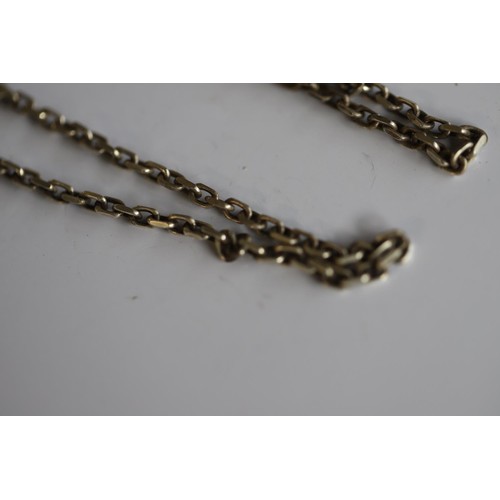 419 - Silver chain - 13.2gms