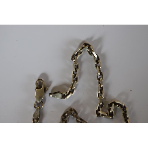 419 - Silver chain - 13.2gms