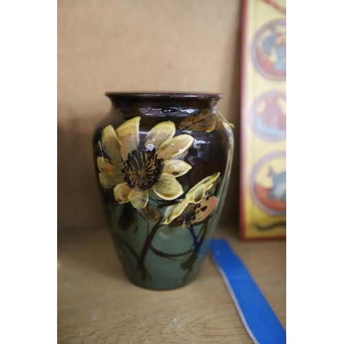 459 - E Radford vase, Prinknash & others