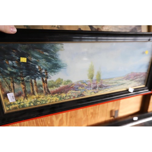 513 - Framed landscape picture