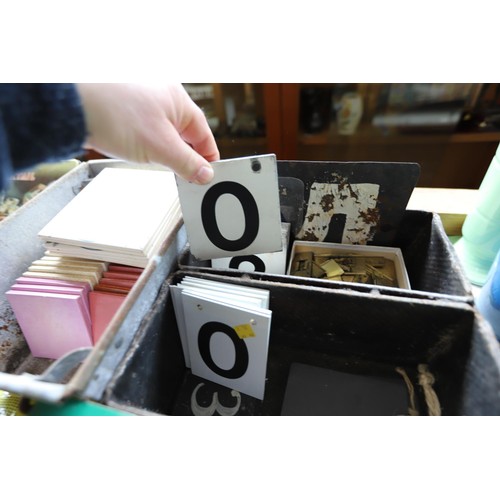 558 - Vintage bread bins, large selection numbers & galvanised tray