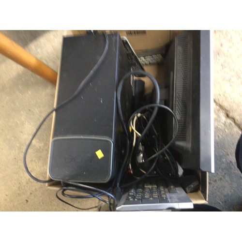 335A - Box of computer equipment/cables, etc - warranted until 12 noon Tuesday following the above sale