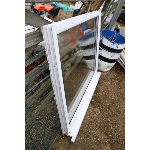 1 - PVC window 1070h x 1030w