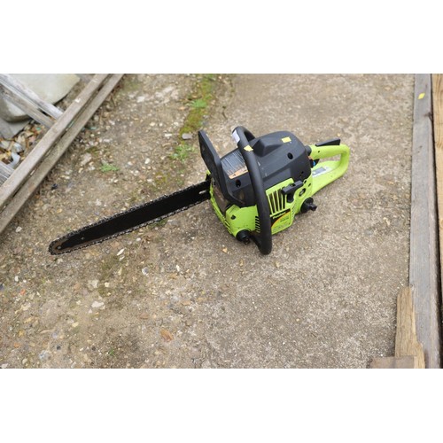 101 - Large polan petrol chainsaw, as found