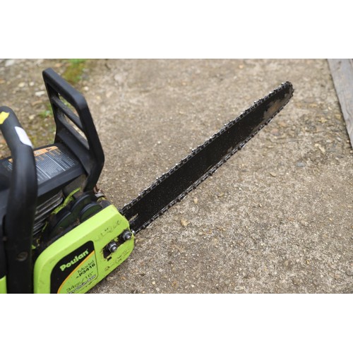 101 - Large polan petrol chainsaw, as found