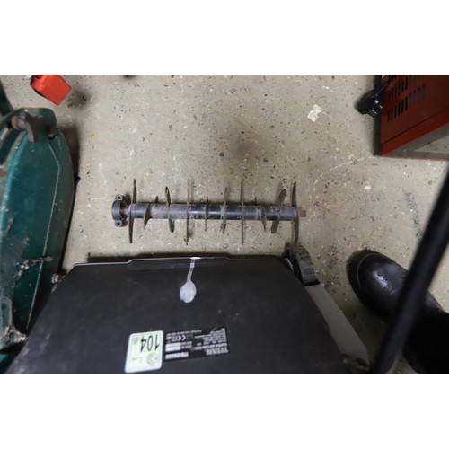 119 - Electrical scarifier - warranted until 12 noon Tuesday following the above sale