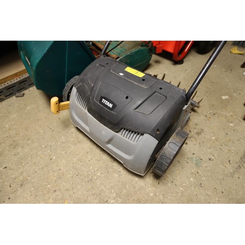 119 - Electrical scarifier - warranted until 12 noon Tuesday following the above sale