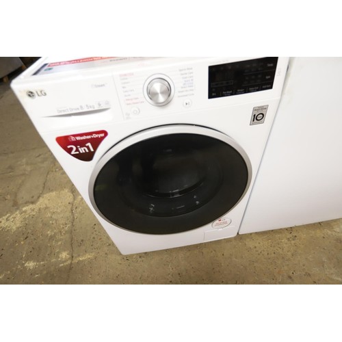 132 - LG washer dryer - warranted until 12 noon Tuesday following the above sale